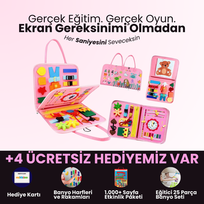 Montessori Aktivite Panosu