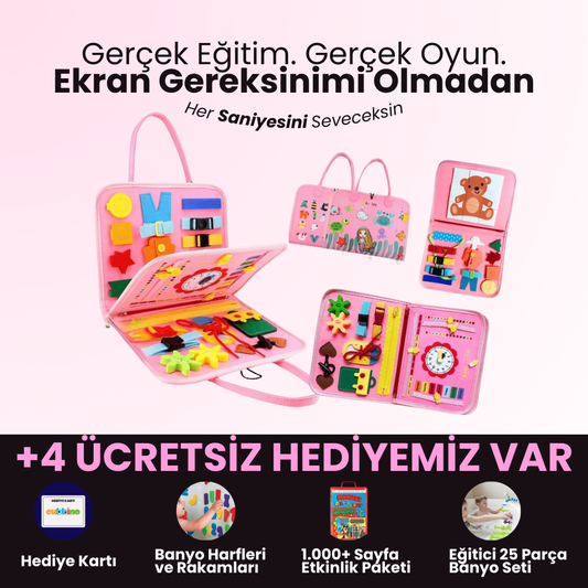 Montessori Aktivite Panosu