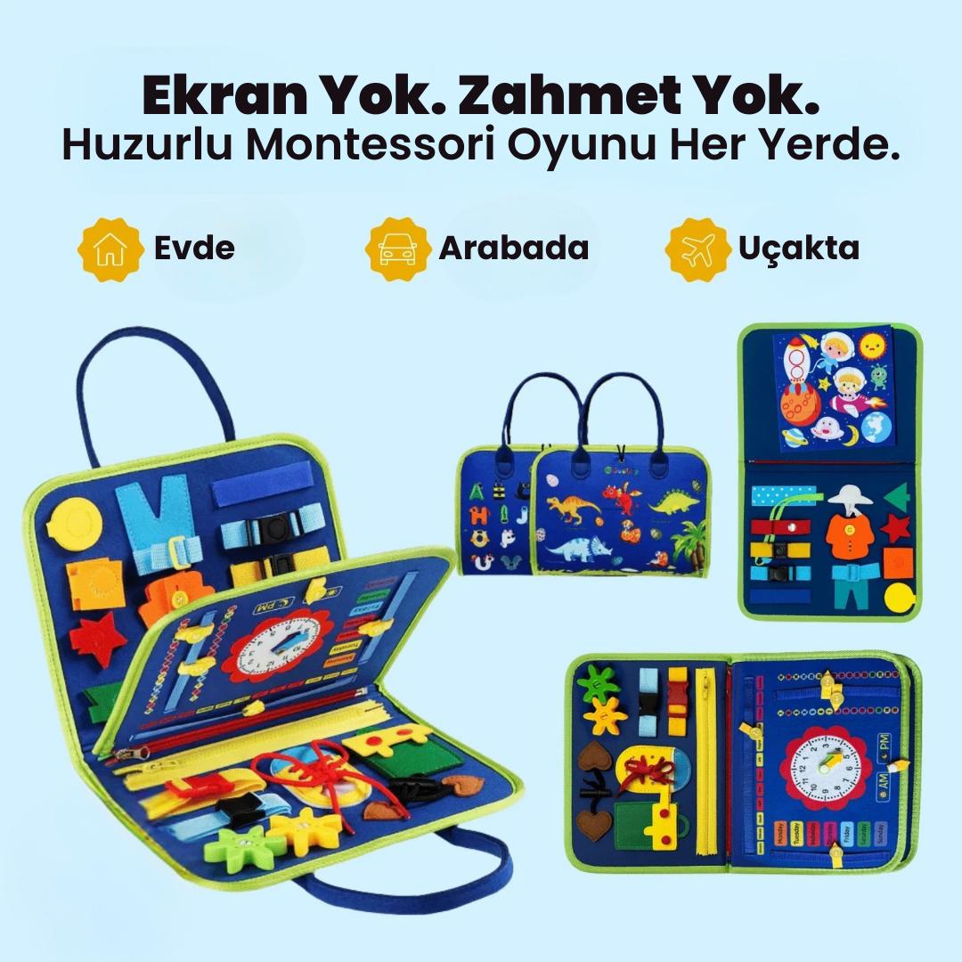 Montessori Aktivite Panosu