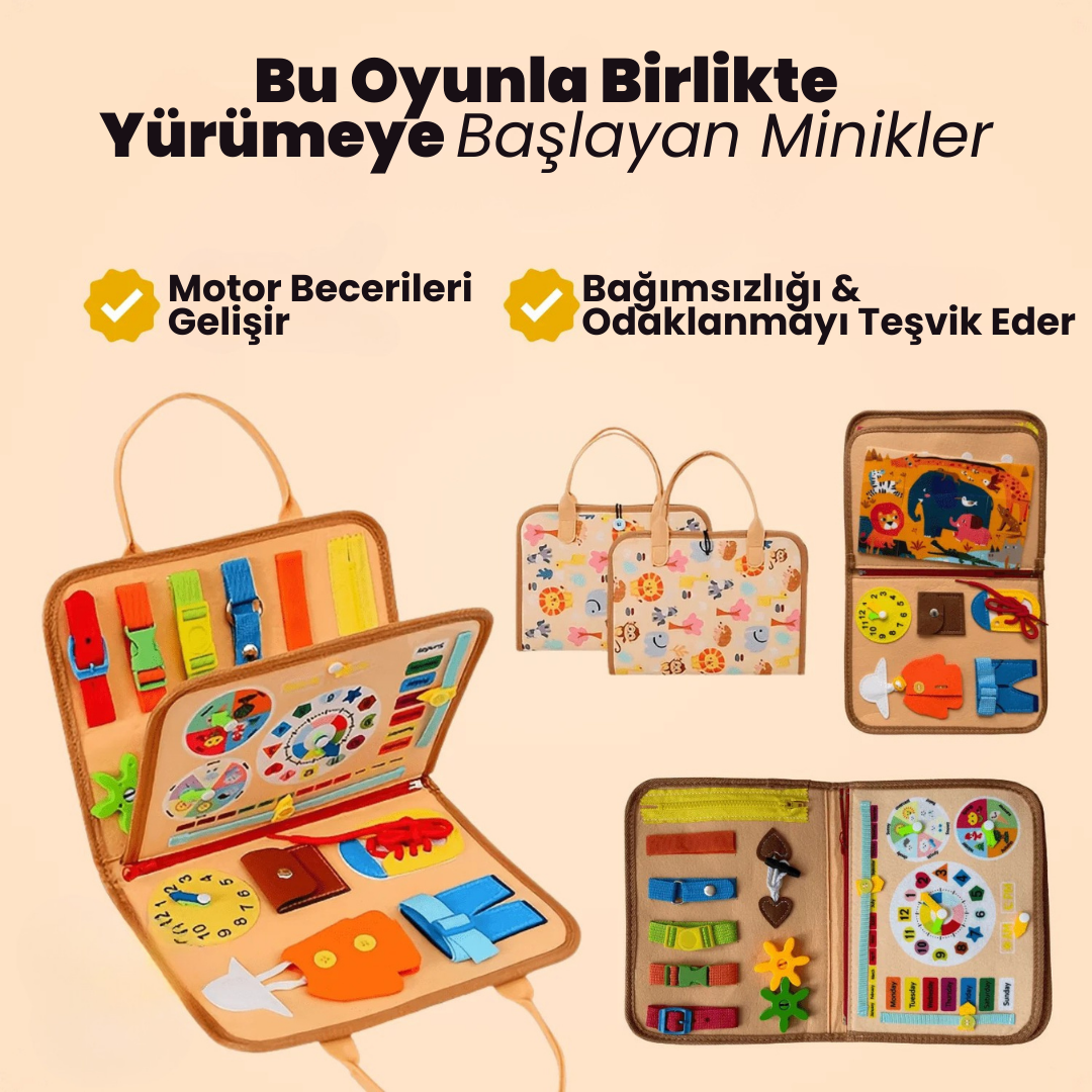 Montessori Aktivite Panosu