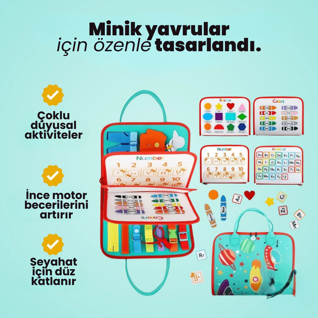 Montessori Aktivite Panosu