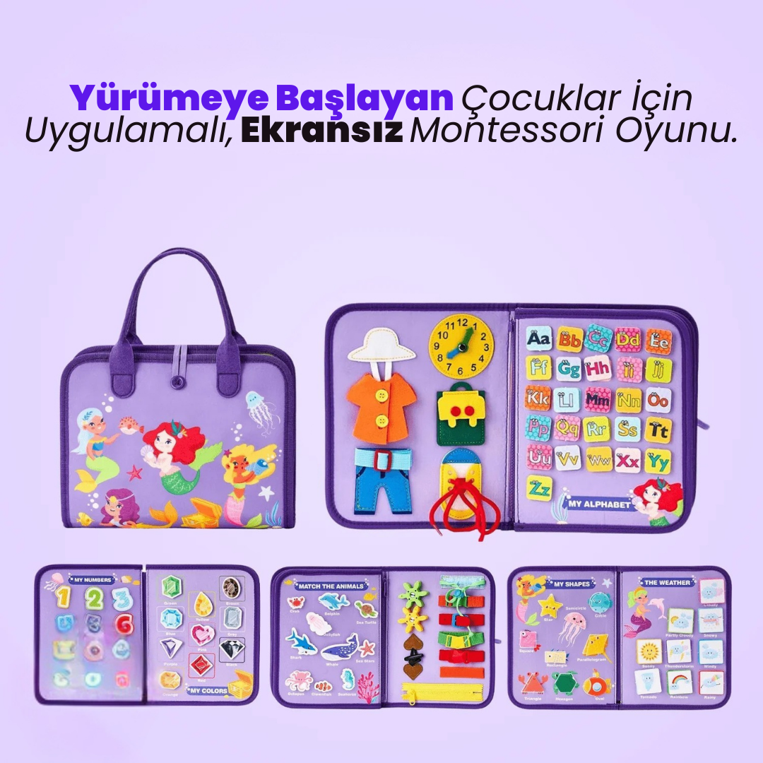 Montessori Aktivite Panosu