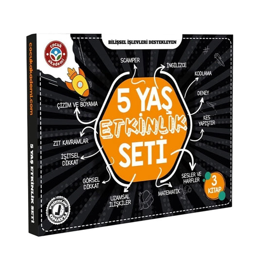 Cubbino™ 5 Yaş Etkinlik Seti